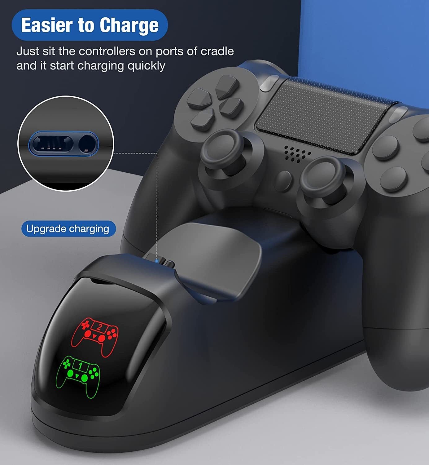PS4 Controller Charger Dock ,PS4 Controller Charger Station for Playstation 4