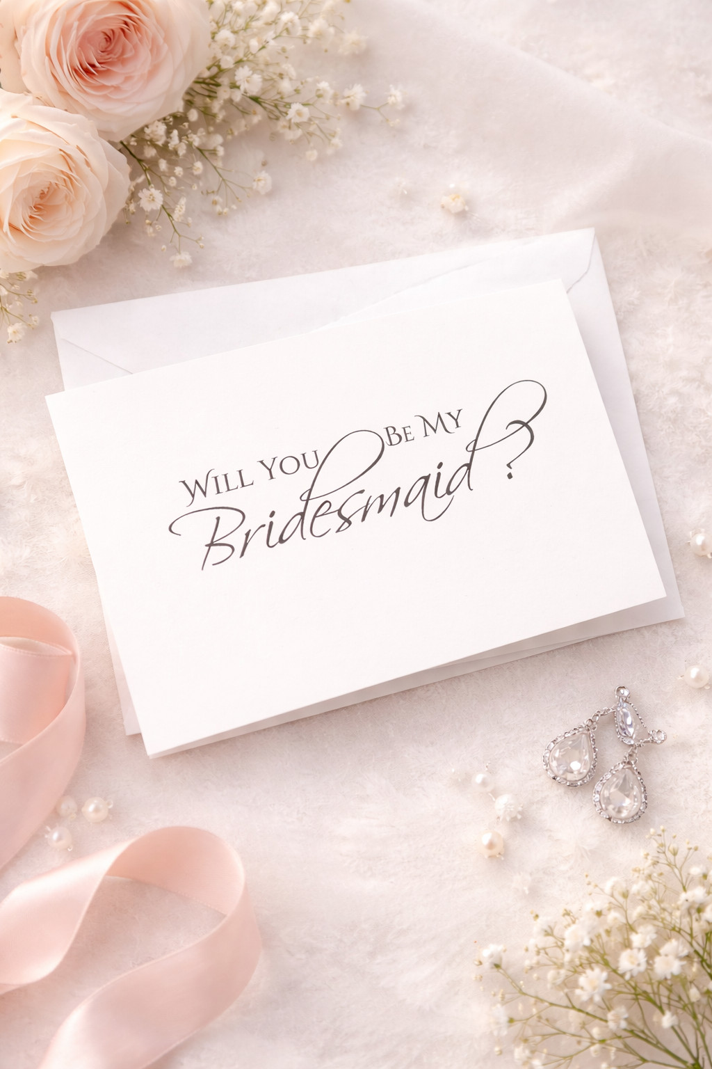 Will You Be My Bridesmaid Cards SET OF 8 Proposal Card Wedding Party Ask Script