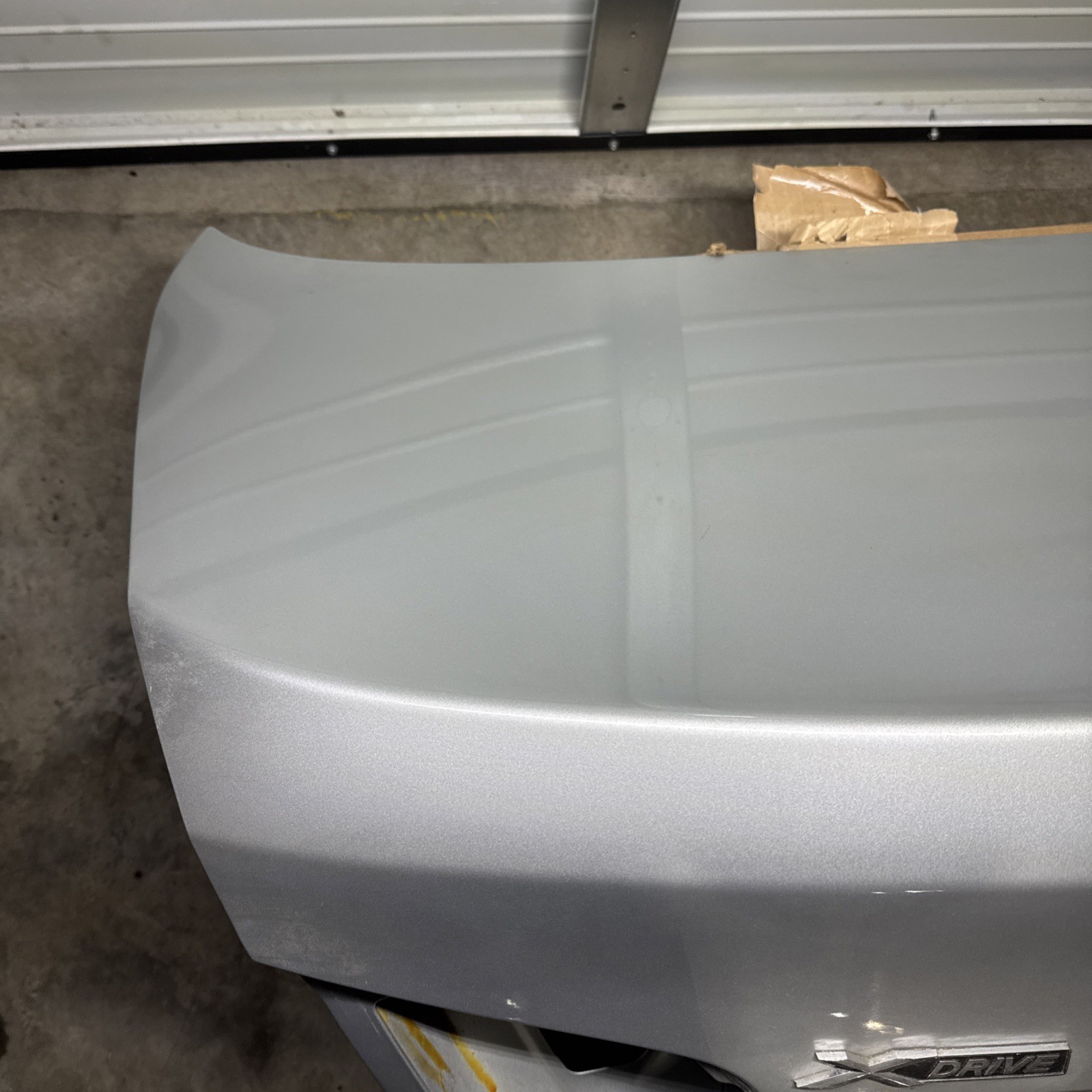 09-17 BMW F10 F18 Rear Trunk Lid Shell Panel Silver OEM