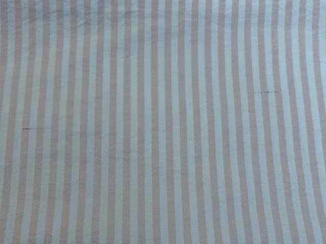 Pottery Barn Teen Washed Cotton Ruffle Stripe Sheet Set, XL Twin, Powdered Blush