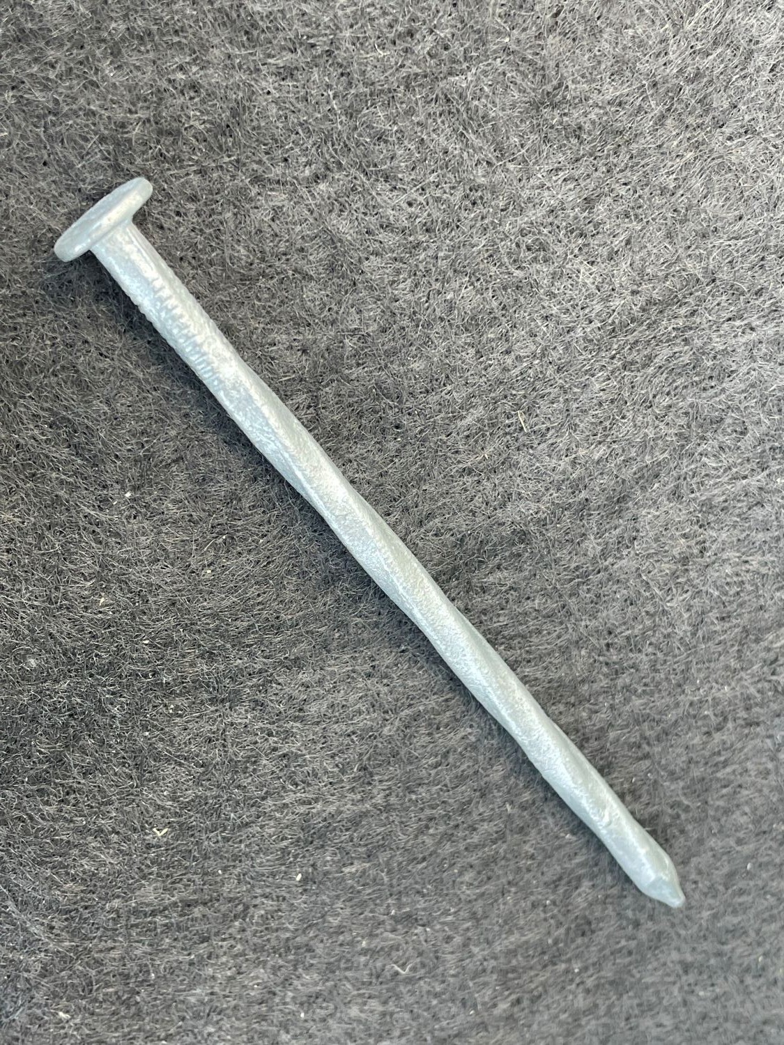 4 in. Galvanized Spiral Landscape Edging Spikes - 7 Gauge Steel - Sandbaggy