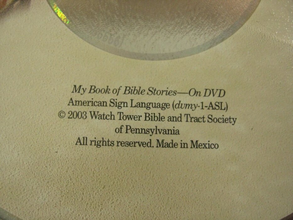 My Book of Bible Stories DVD Set Vol.1-10 2003 Watch Tower Bible 116 Stories