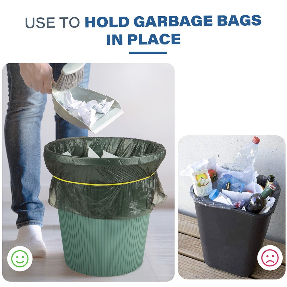 170 PCS Large Rubber Bands Long Rubber Bands Heavy Duty 4 Assorted Colors