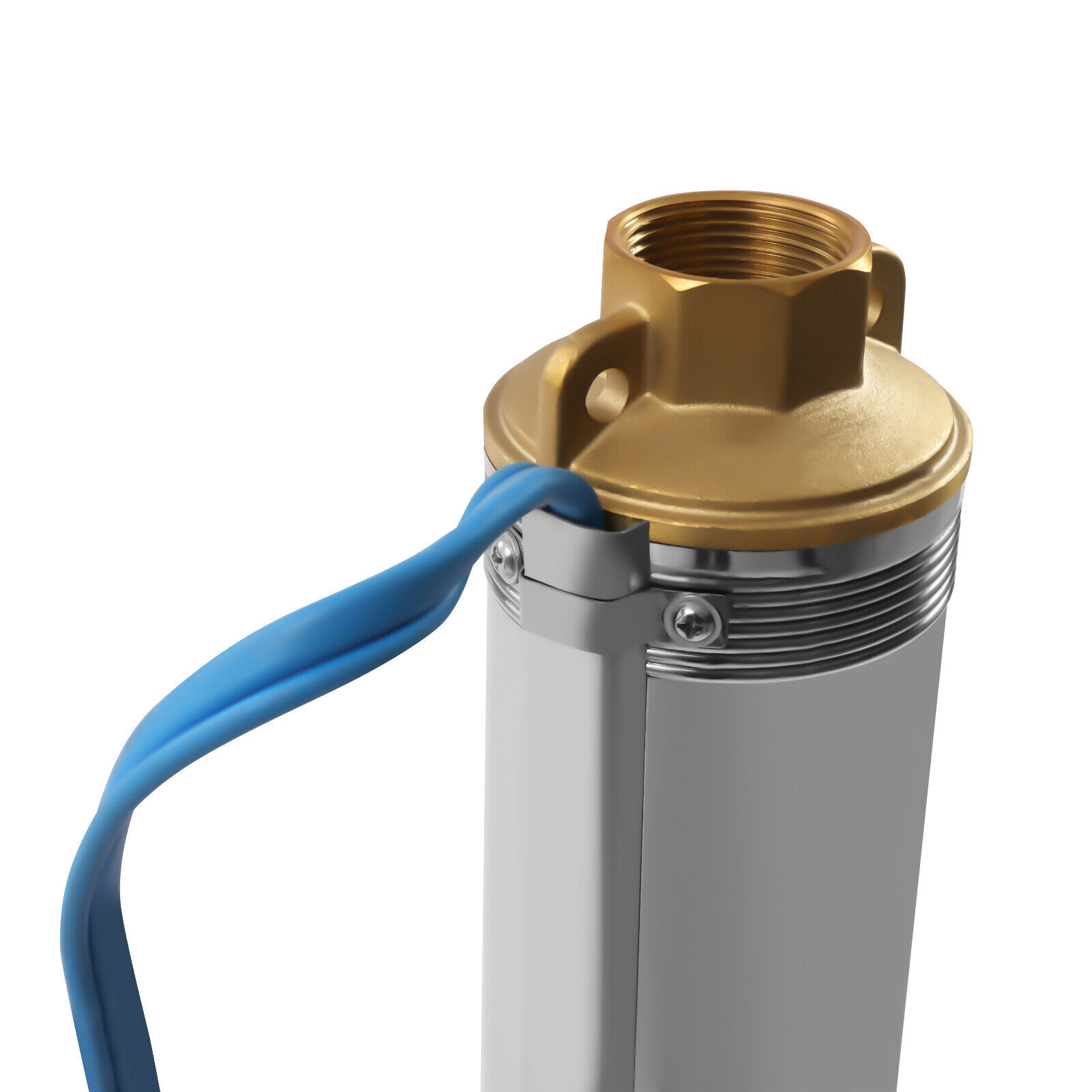 1.5HP Deep Well Water Pump 110V Submersible Stainless Steel 295ft 24GPM New！