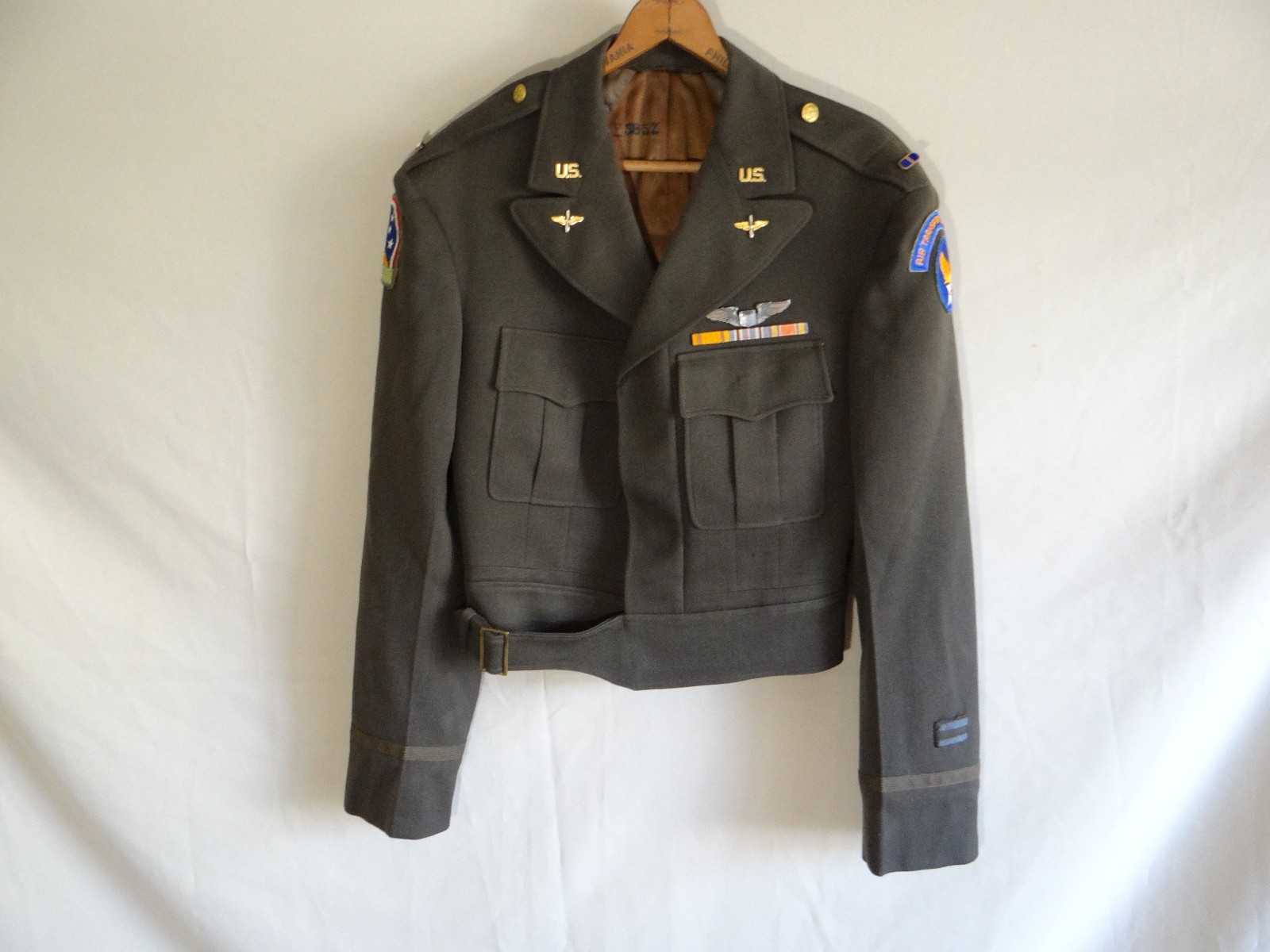 WWII Army Air Corps Air Transport Command Officers Ike Jacket Uniform