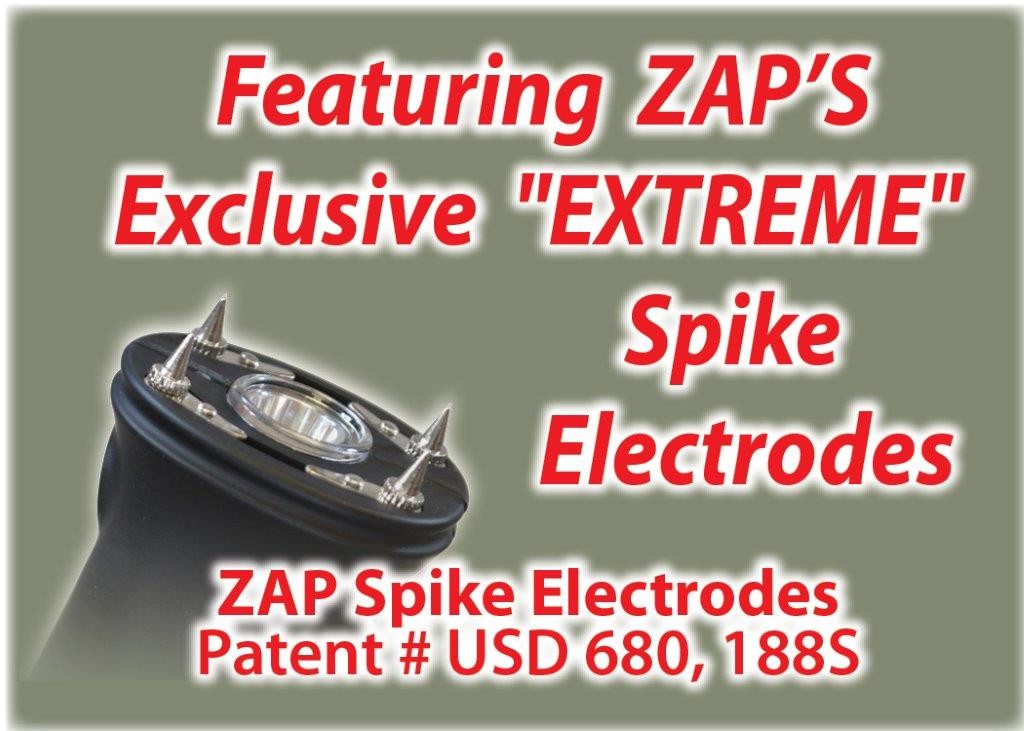 ZAP Hike 'n Strike 950,000 Volts Stun Gun Walking Hiking Stick with Flashlight