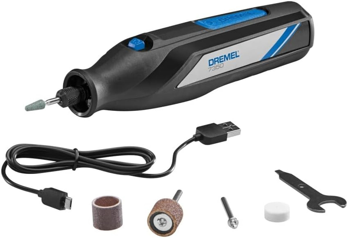 Dremel 7350 Cordless Rotary Tool Kit with USB-C Battery & 5 Accessories