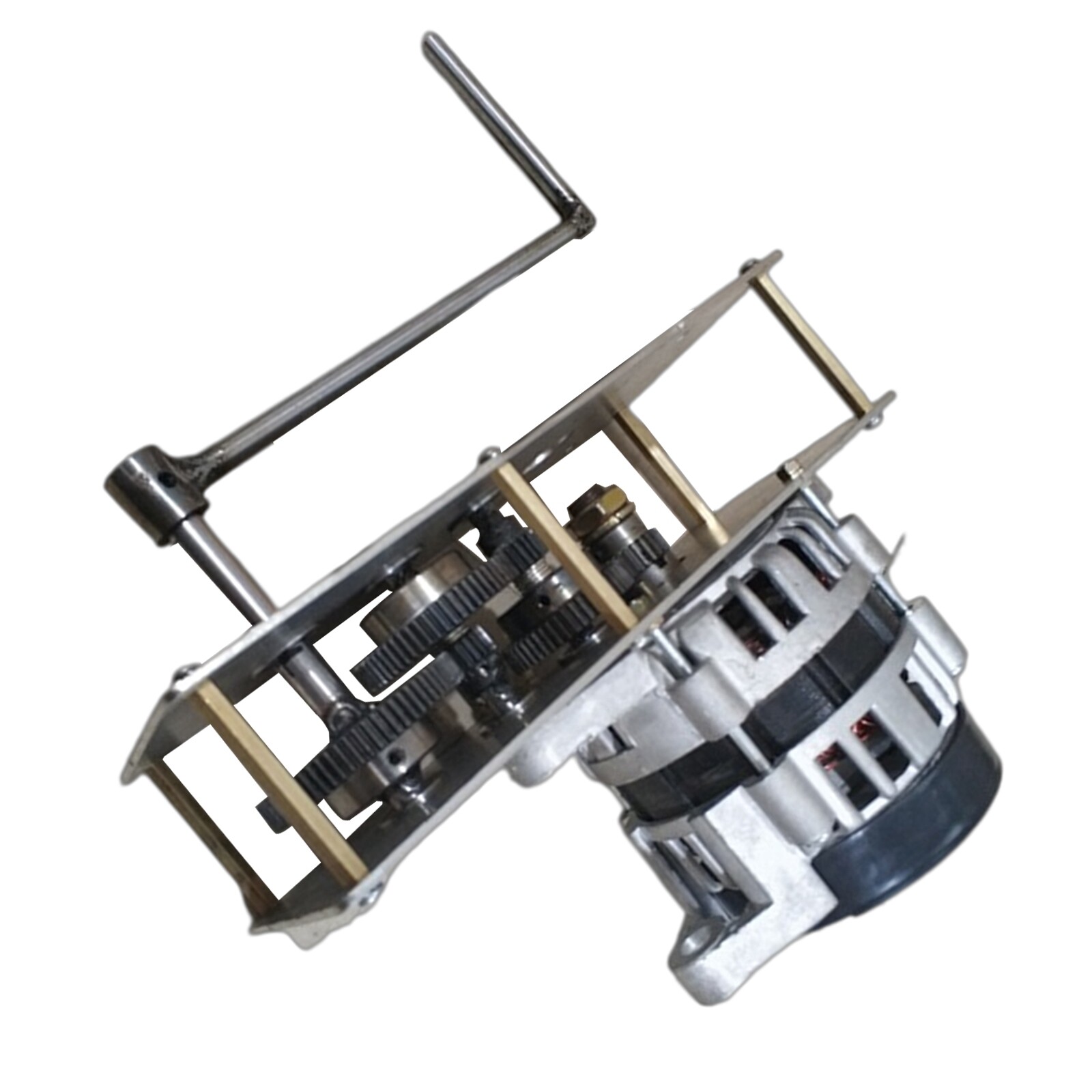 1500/2000W Portable Hand Crank Generator PMA Permanent Magnet Pure Copper Wire