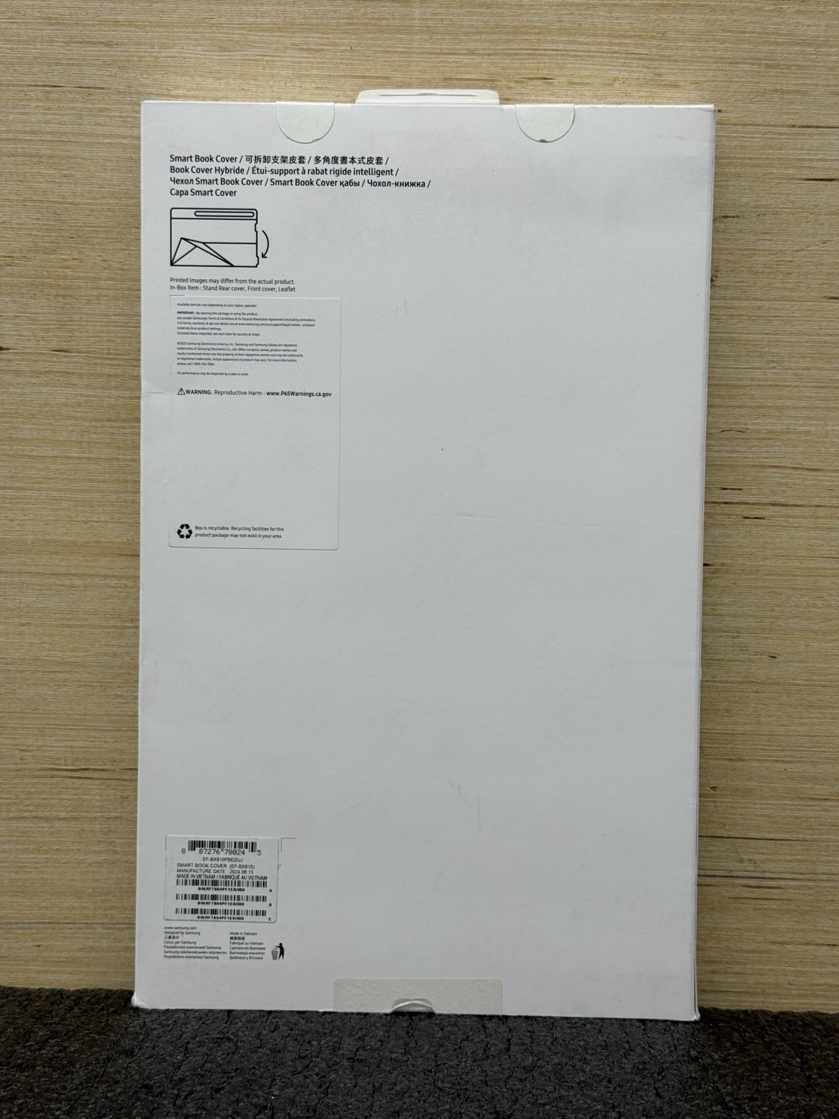 Samsung Smart Book Cover Galaxy Tab S10+ | S9+ | S9+ 5G | S9 FE+ 5G | EF-BX810