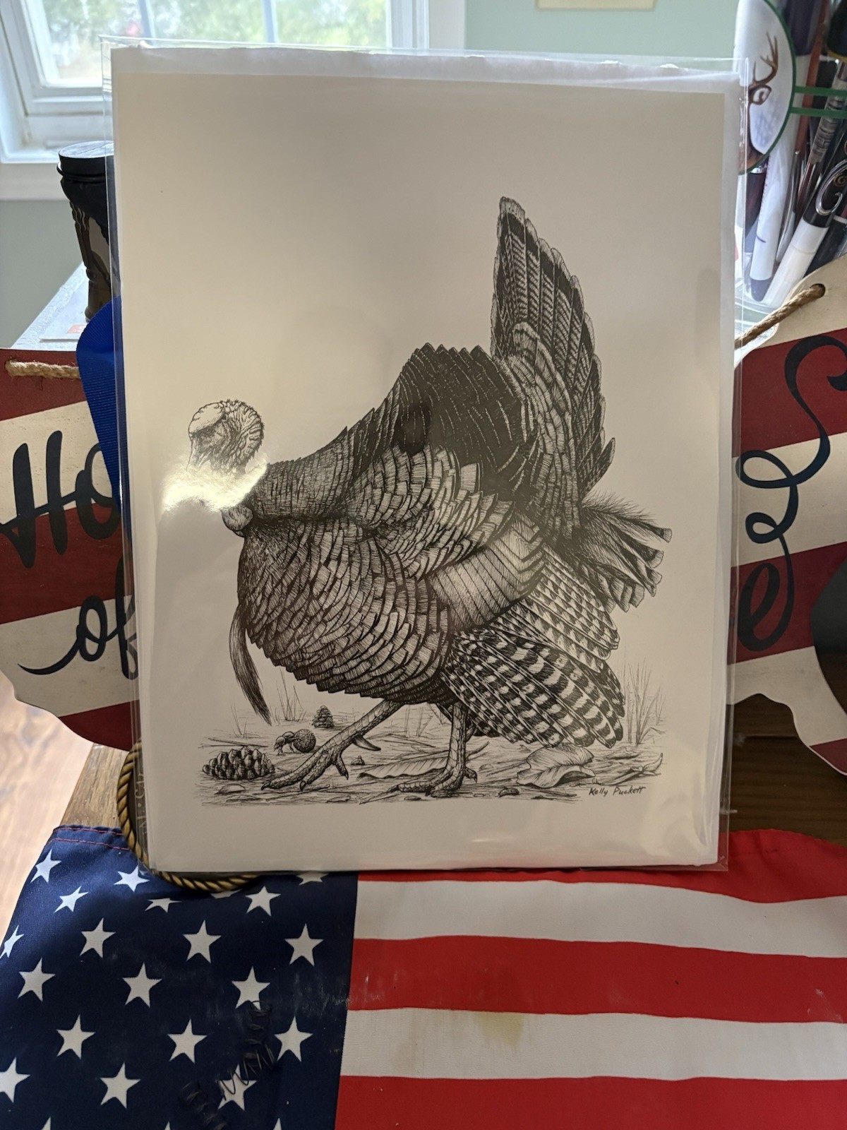 Drawing By Kelly Puckett