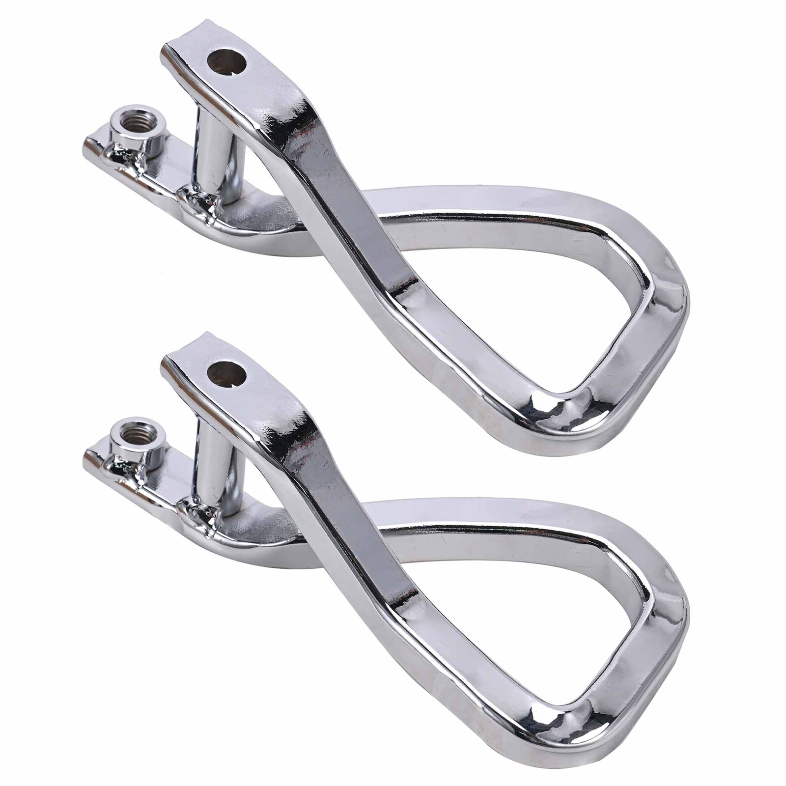 Fits 2019-2023 GMC Sierra 1500 Chrome Tow Hooks 84195902