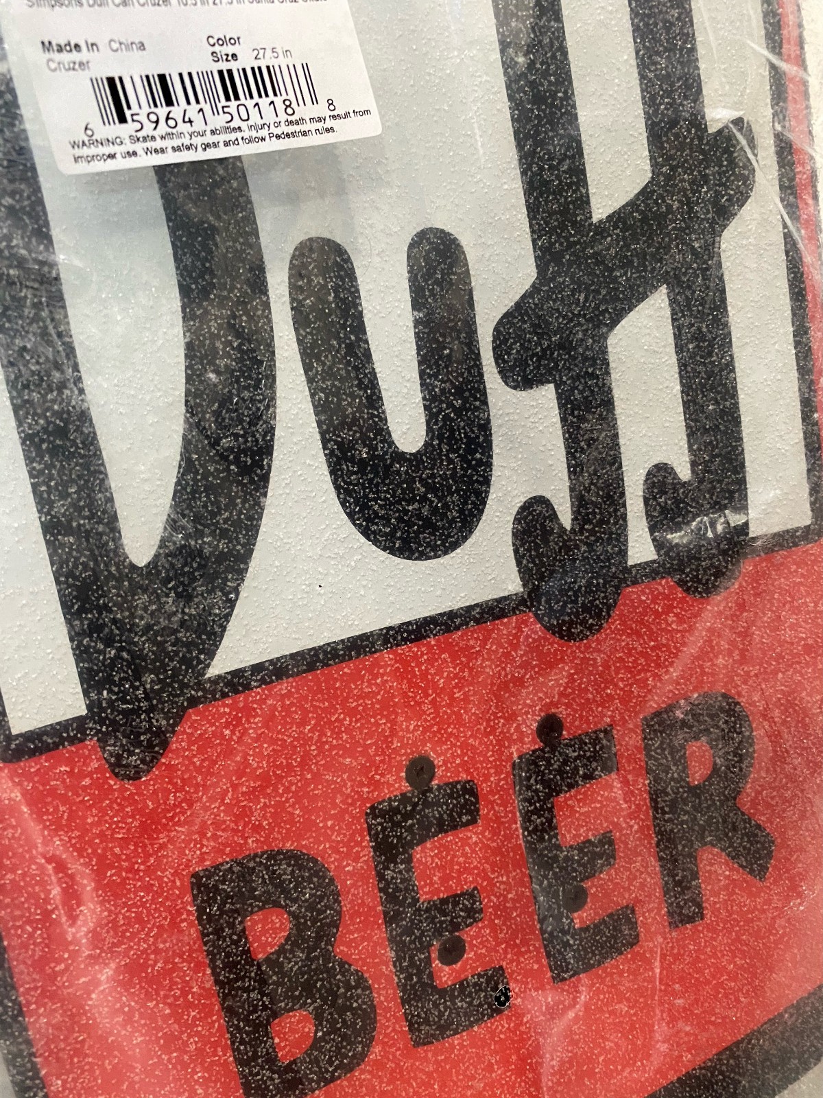 New Sealed Santa Cruz The Simpsons Homer Duff Beer Complete Skateboard Rare Bart