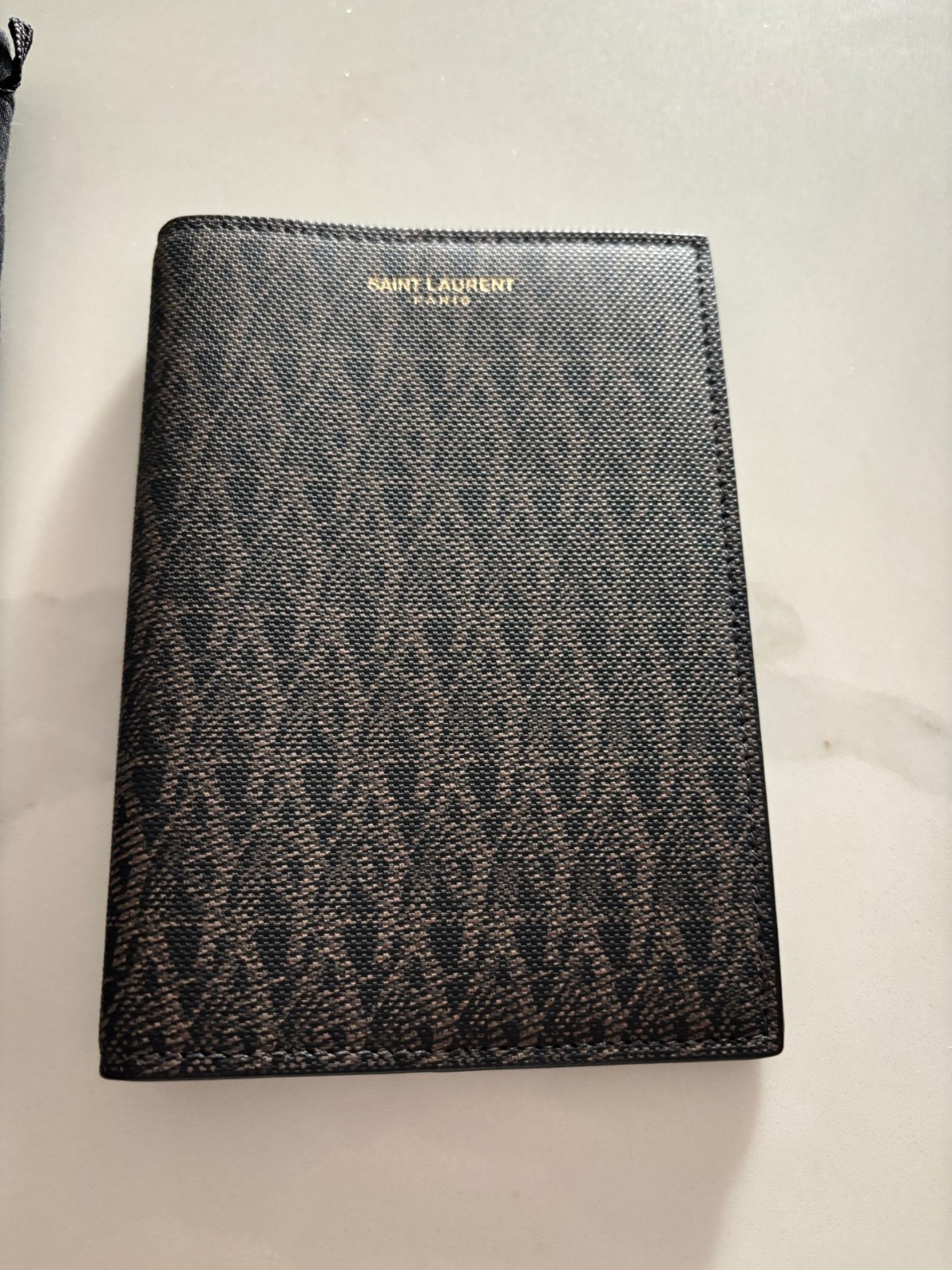 YSL Saint Laurent Passport Holder