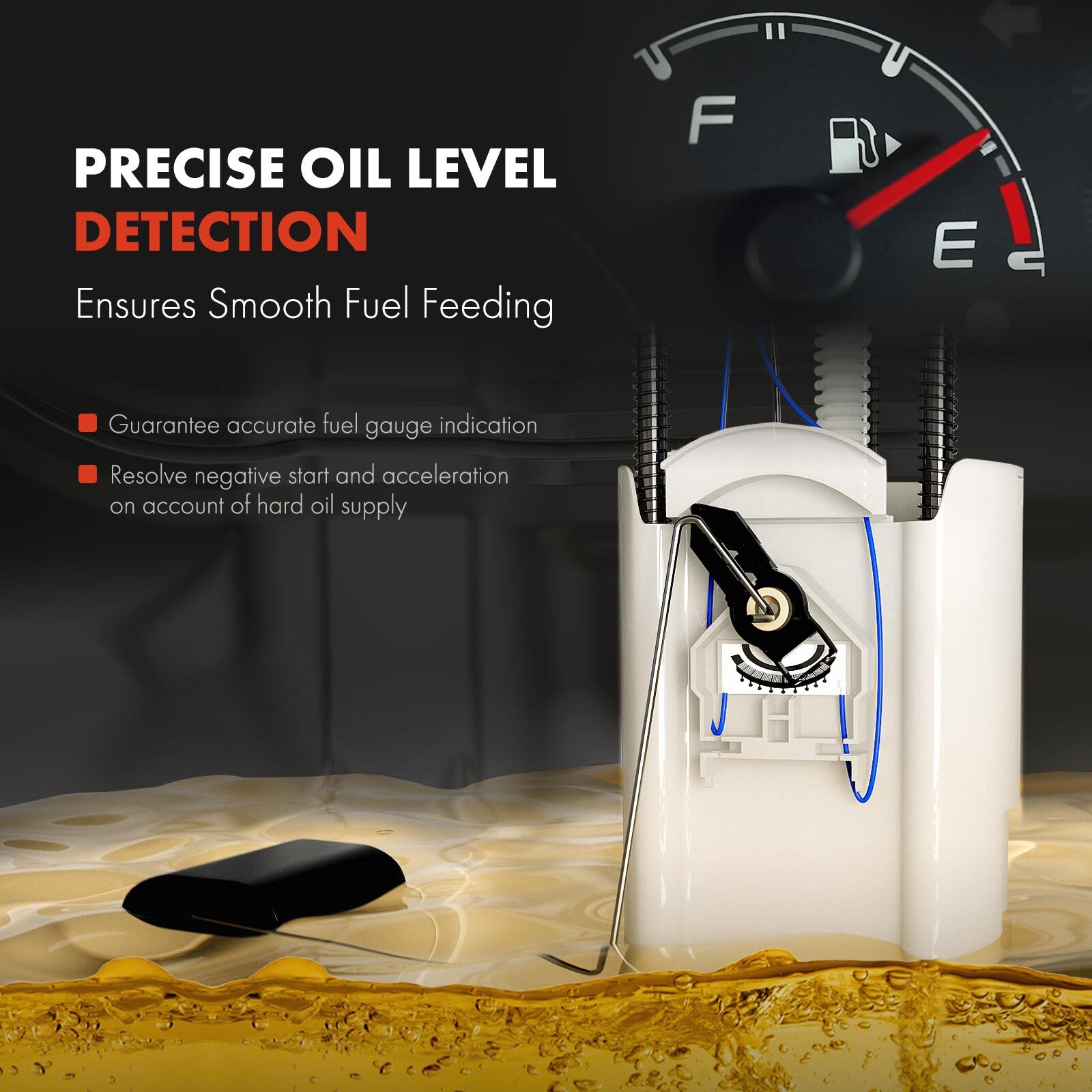 Fuel Pump Module Assembly with Sensor for Chevy Traverse 09-17 Acadia Enclave