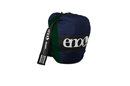 ENO Double Deluxe Hammock (Navy/Forest)
