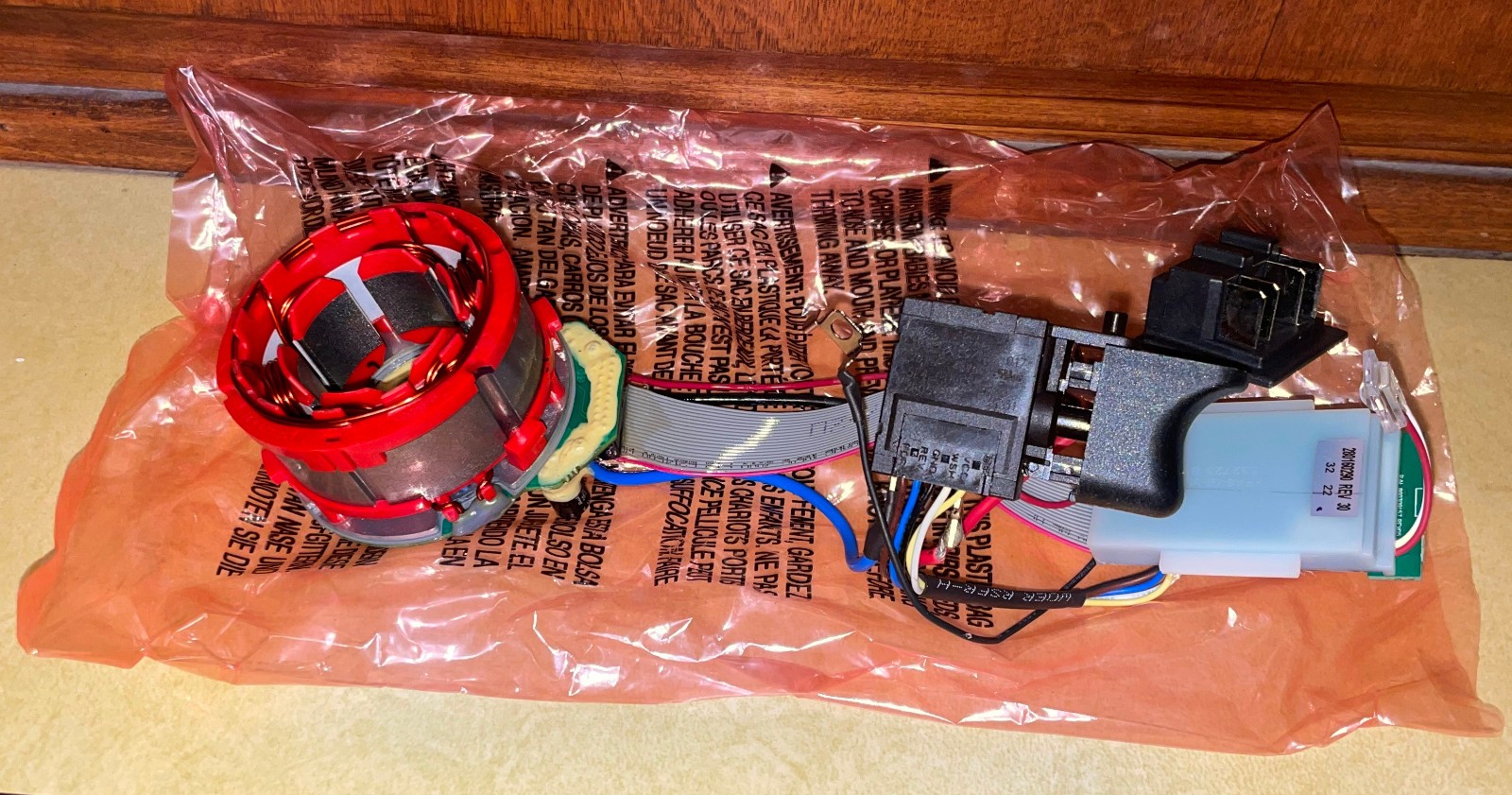 ORIGINAL MILWAUKEE PART #14-20-0925 ELECTRONICS / SWITCH ASSEMBLY, FREE SHIPPING