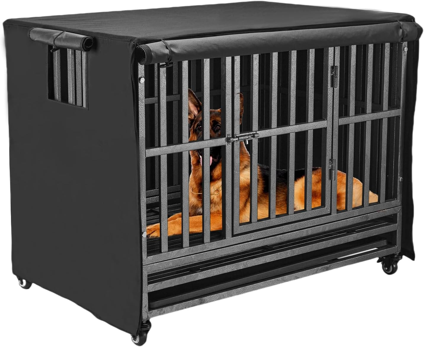 48 Inch Heavy Duty Dog Crate Fit 48 Inch Crate(48.82L X 31.89W X 34.25H Inch.)