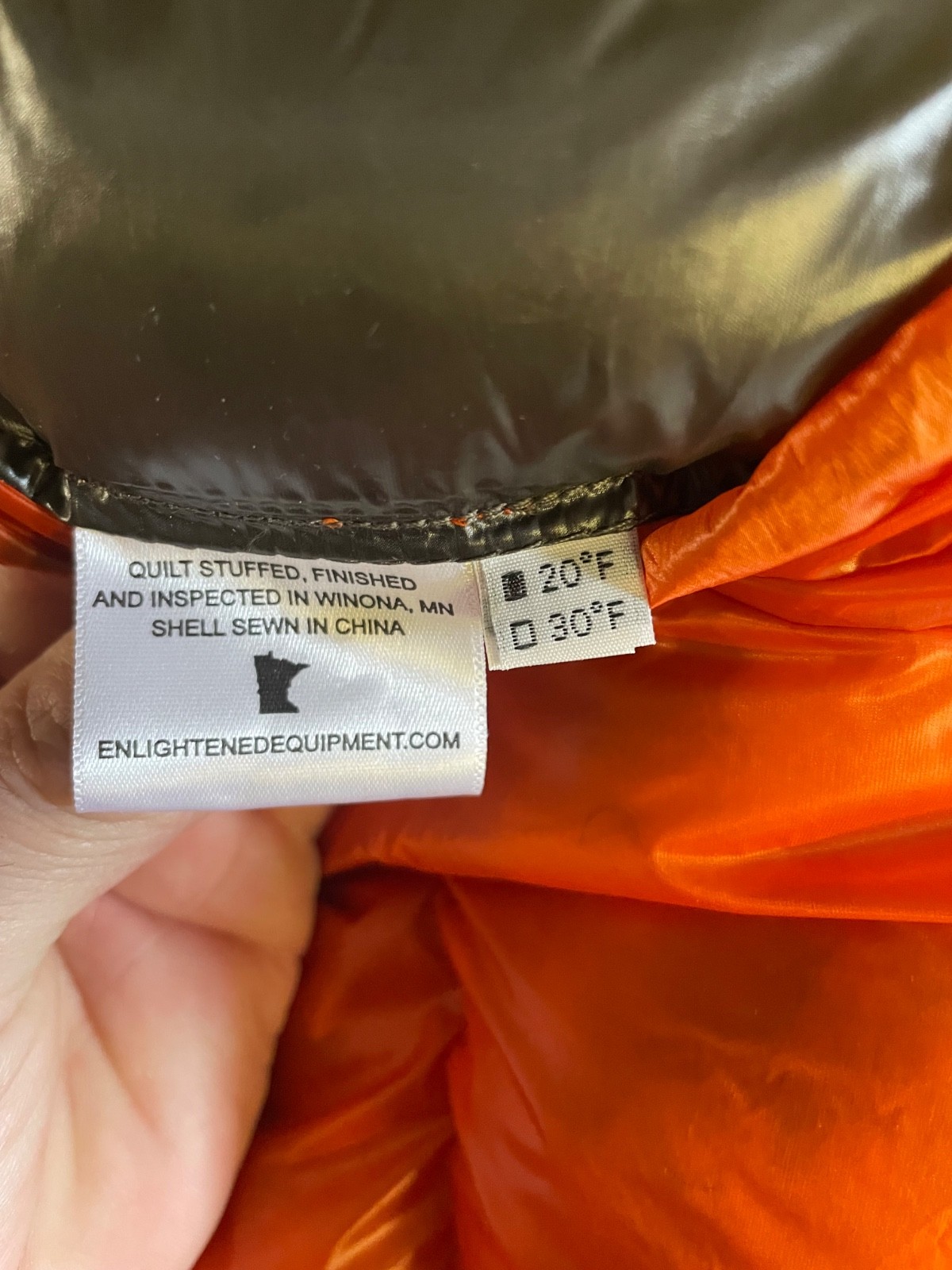 Enlightened Equipment Revelation Down Quilt / 20 Degree / 950 Fill Power