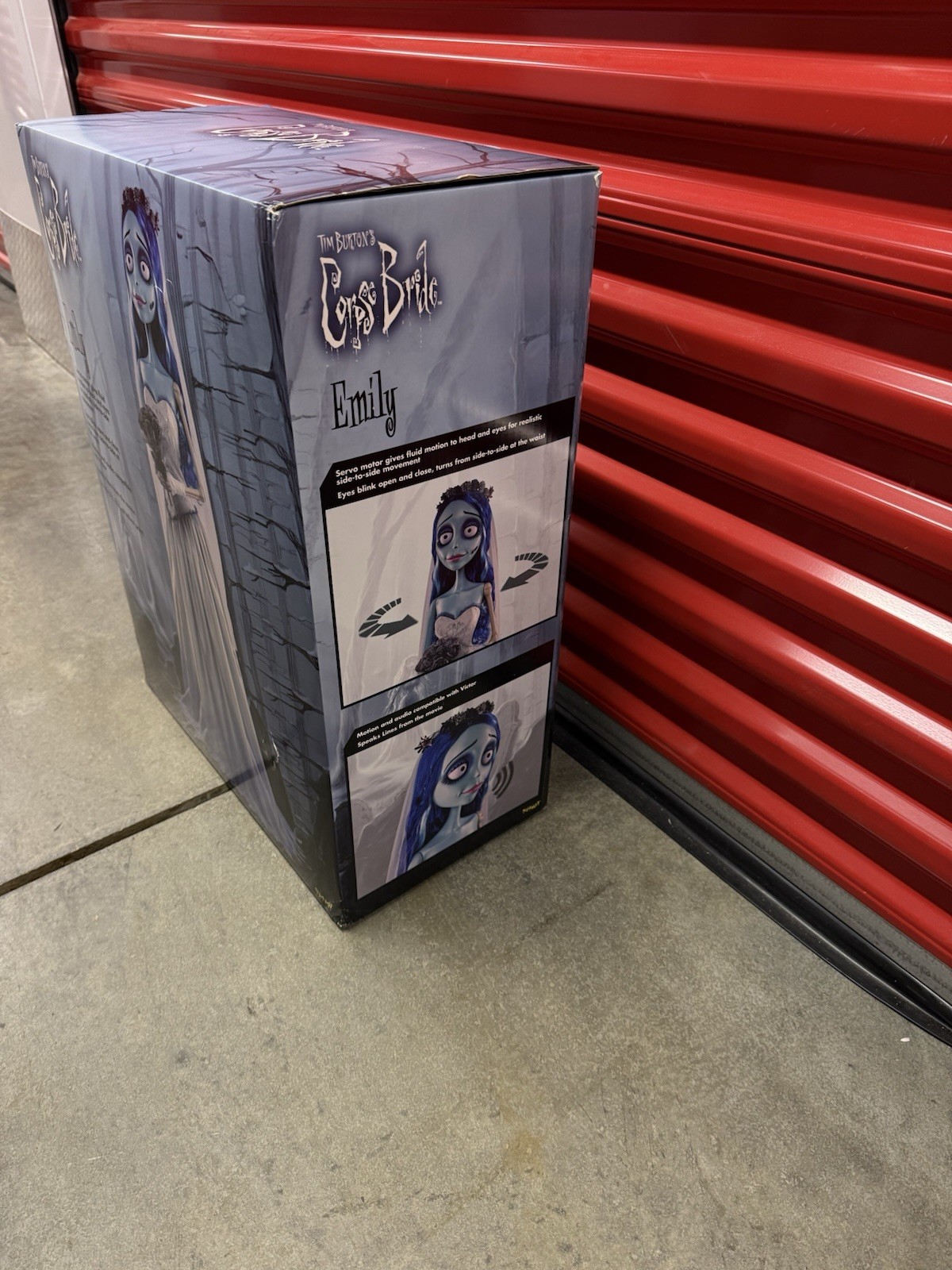 Spirit Halloween 5 Ft 10 In Emily Animatronic - Corpse Bride