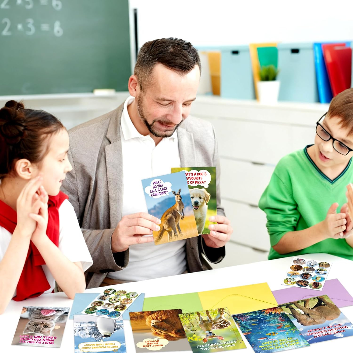 Funny Animal Joke Cards No Repeats Humorous Animal Greeting Card Thinking of You