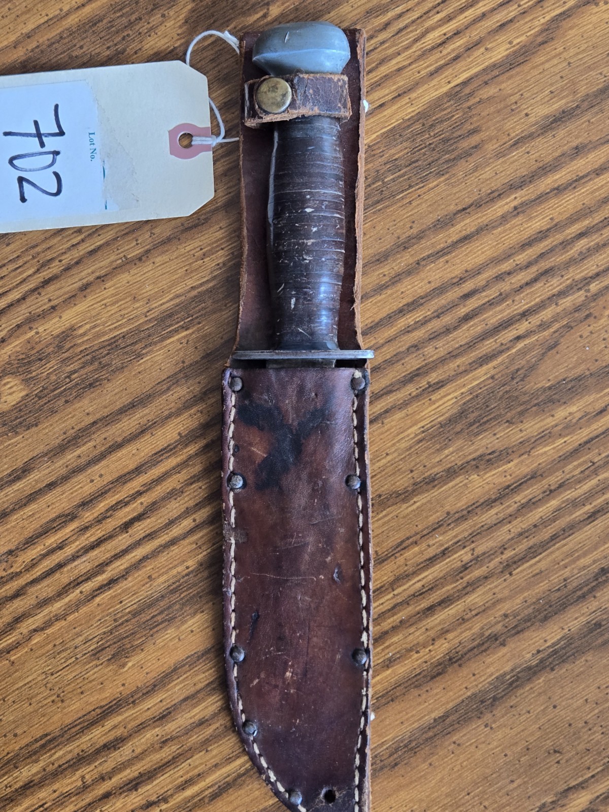 WW2 US Remington Pal RH36 Fixed Blade Fighting Knife  & Sheath