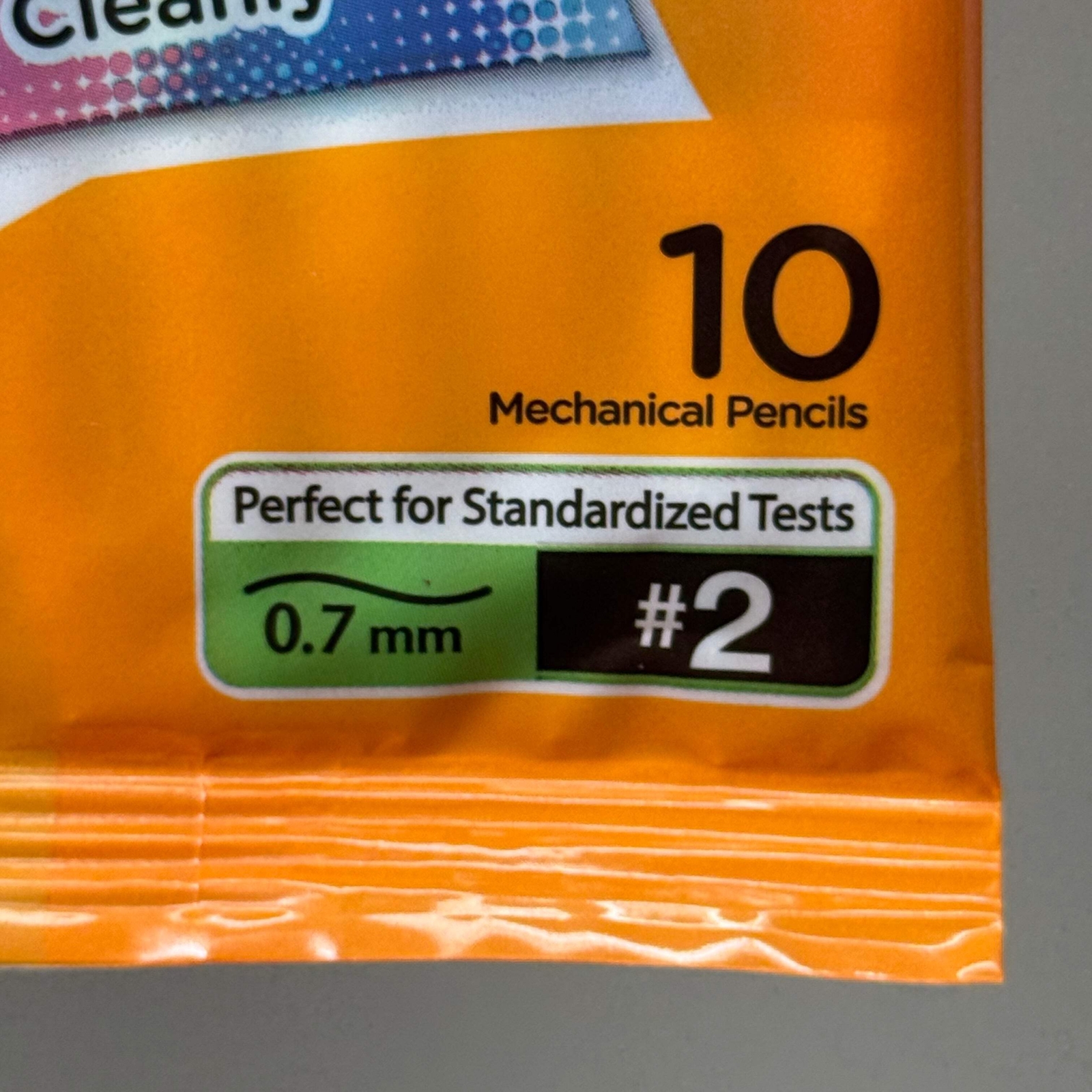 BIC (3 PACK 30 PENCILS TOTAL) Xtra-Sparkle Mechanical Pencil 0.7mm #2 Multicolor