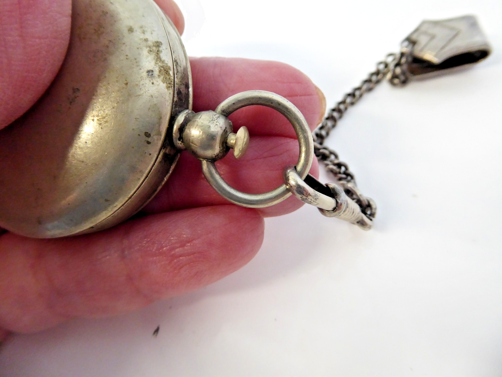 Vintage Keuffel & Esser Co. New York Pocket Compass With Fob