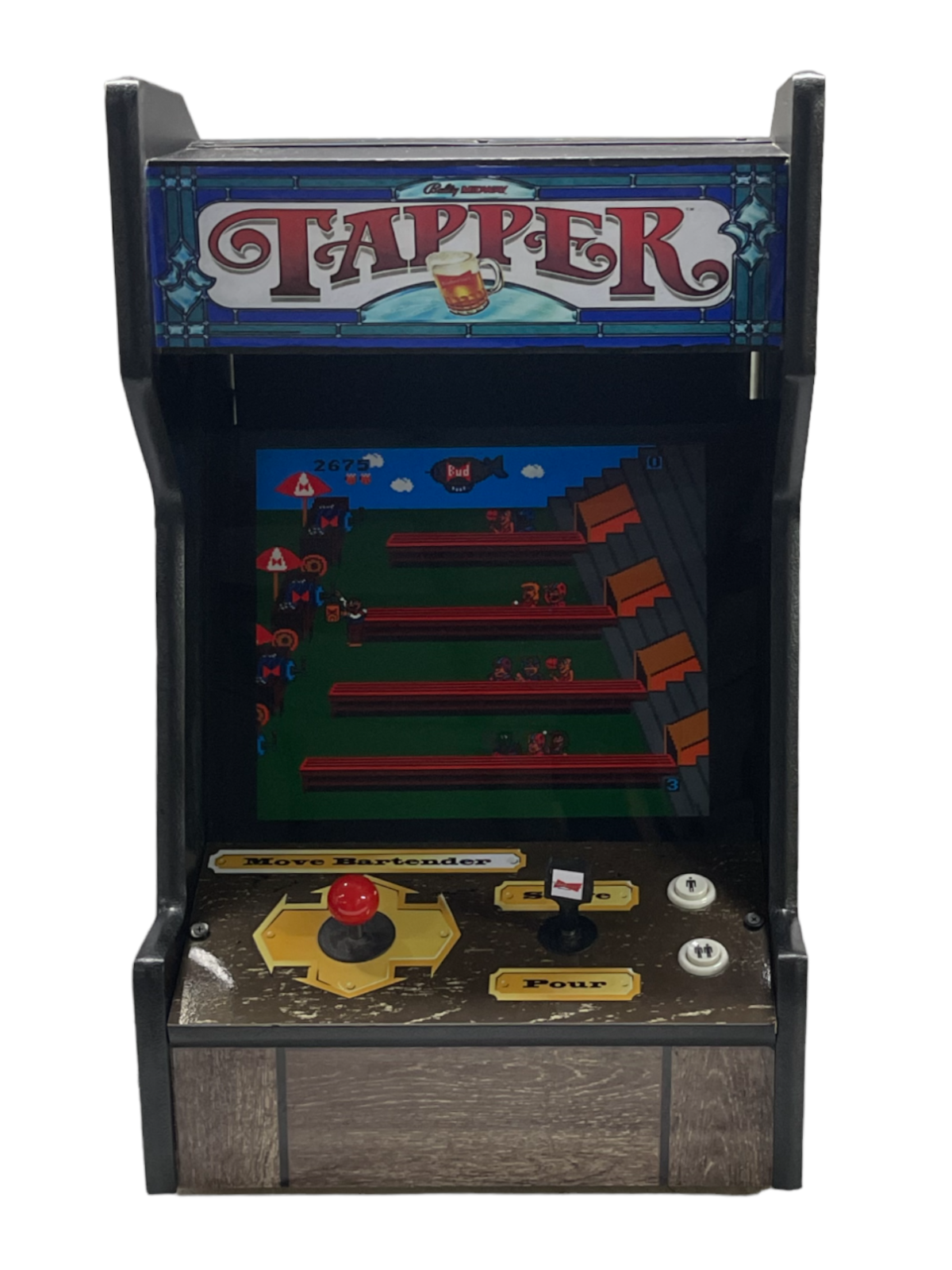 Tapper Countertop Arcade Game Machine