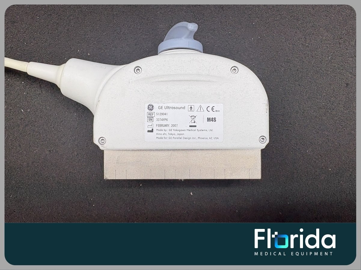 2007 GE M4S SECTOR ARRAY ULTRASOUND TRANSDUCER PROBE REF: 5129041 TESTED
