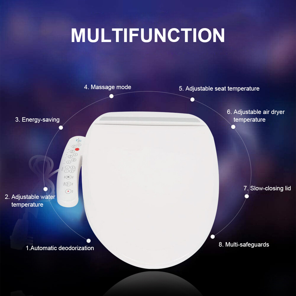 Bidet Toilet Seat Electric Smart Automatic Deodorization Heated Lengthen fast