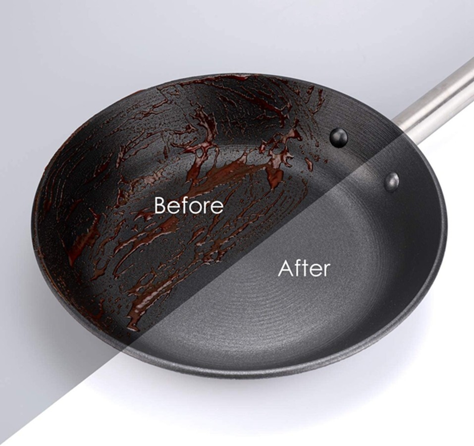 2pcs Stainless Steel Cast Iron Cleaner Chain Mail Scrubber Kitchen Cookware B440