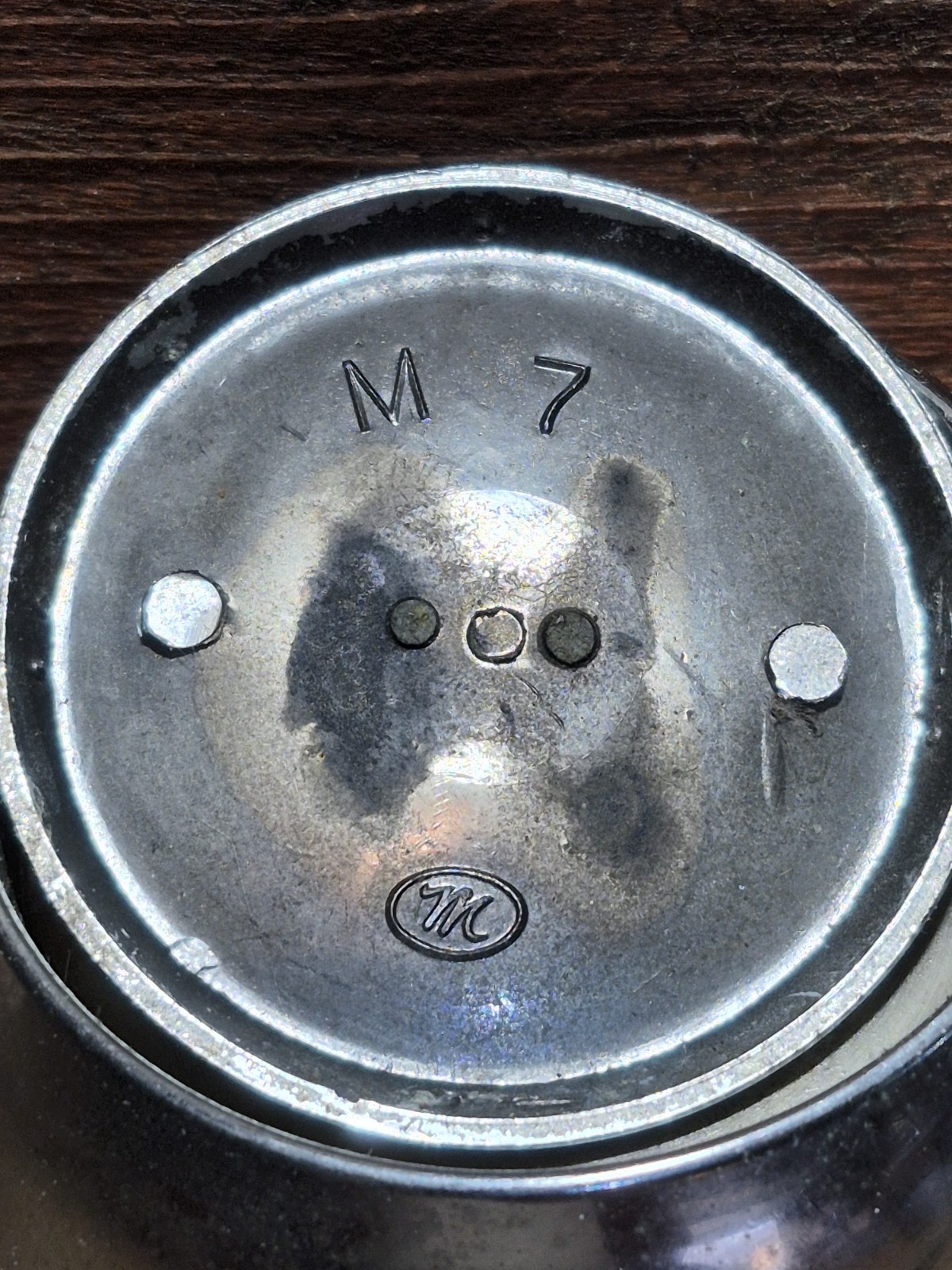 Vintage Glasspar Boat Part Wheel Cap Steering Wheel Speedboat Ski Boat Marine