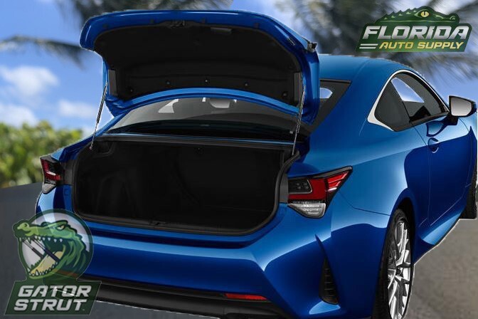 Two Trunk Lift Supports FAS-678 For Lexus Sedans: 2006-2015 IS250, IS350, IS F