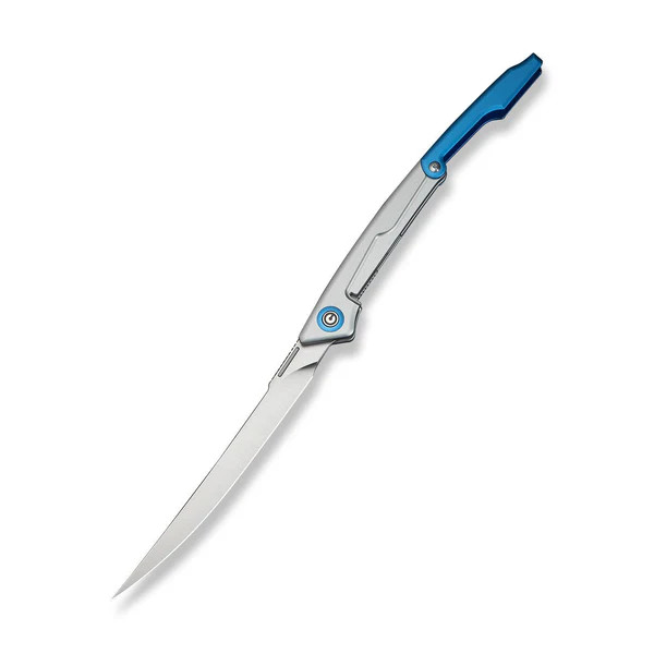 Civivi Knives Shawka Folding Fillet C22029B-2 Blue Aluminum 14C28N Steel Knife