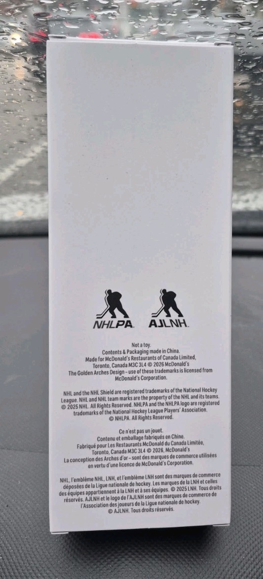 Quinn Hughes Mcdonald's Star Sticks 2025-2026 Mini Sticks Wild Minnesota