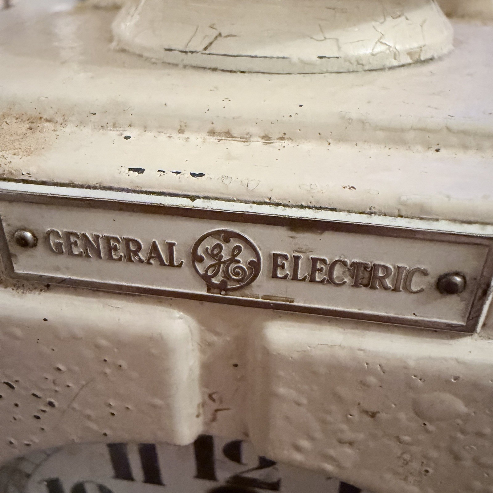 Vintage Telechron General Electric Rare Refrigerator Clock