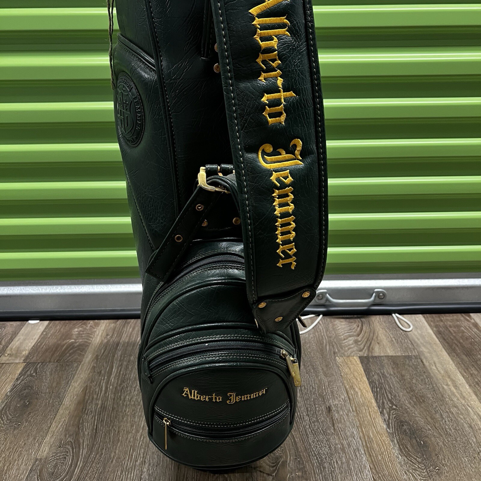 VTG Alberto Jemmer London Golf Club Prestige Members Golf Bag RARE Green
