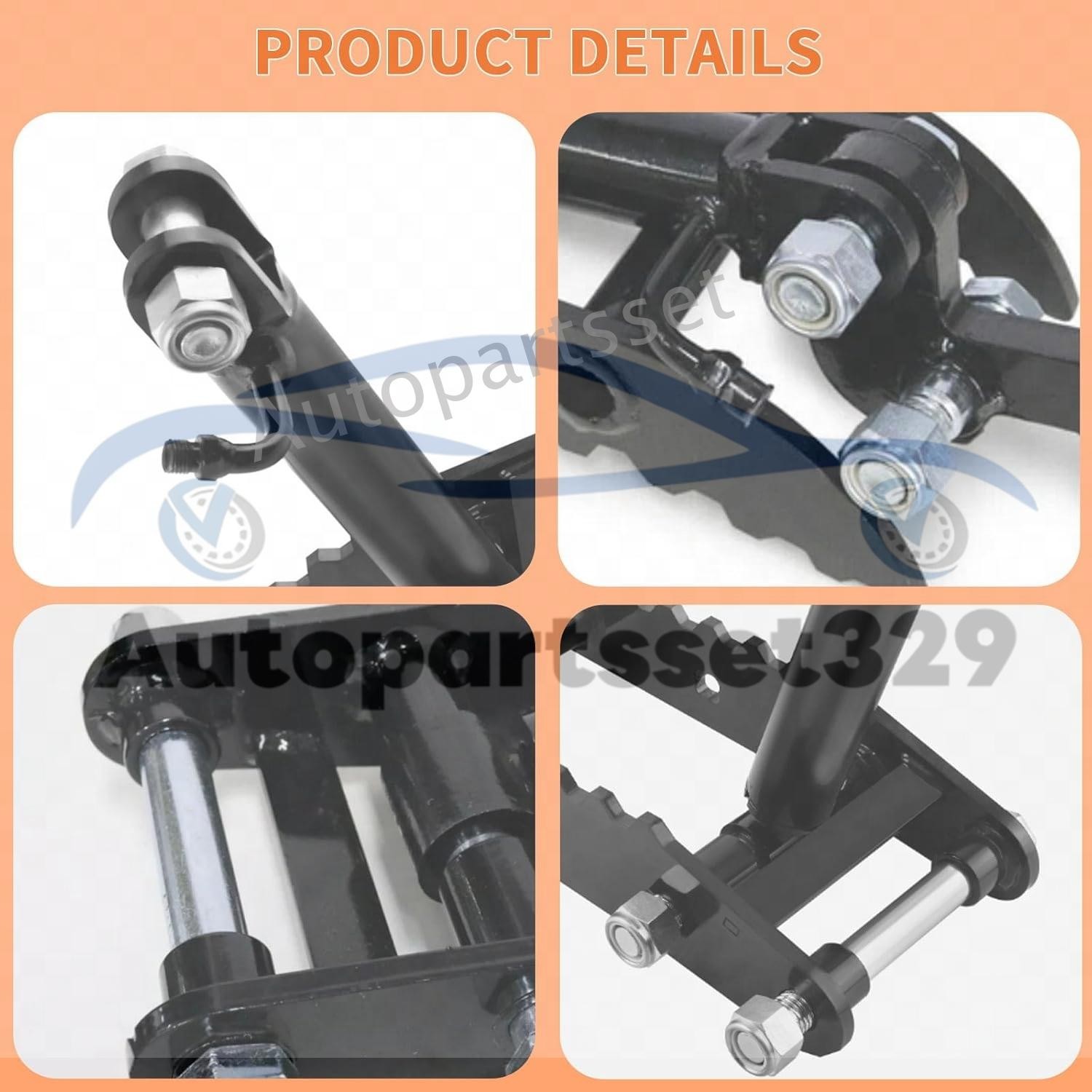 Mini Excavator Attachment Three Holes Hydraulic Clip Thumb for Small Digger