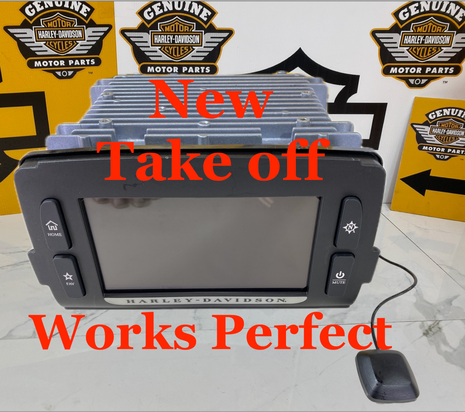 Genuine 14-25 OEM Harley-Davidson Boom Box 6.5 GT GPS Radio Navigation
