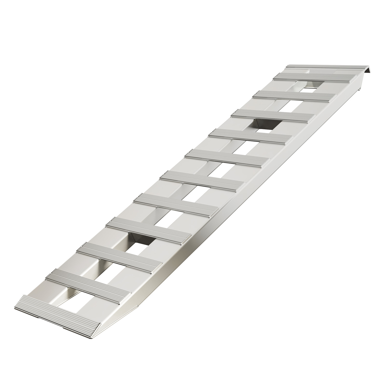 Pair Aluminum 6800LBS Hook End Ramps For Truck Car Auto Trailer 60''X15''