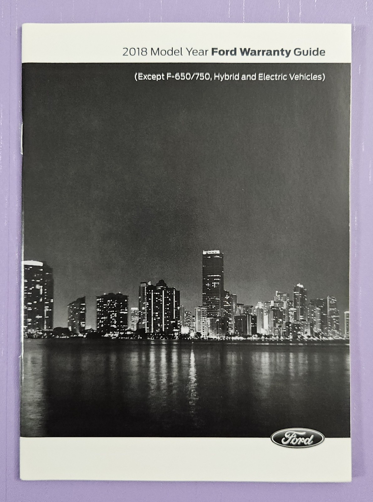 2018 Ford F-150 Owners Manual With Case 2017 F-150 Raptor Supplement OEM