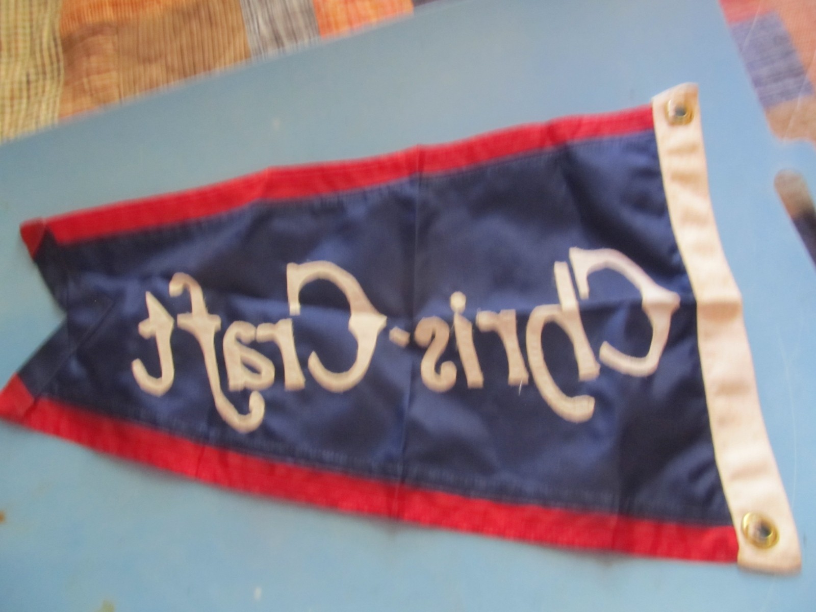 VINTAGE CHRIS CRAFT BOAT FLAG