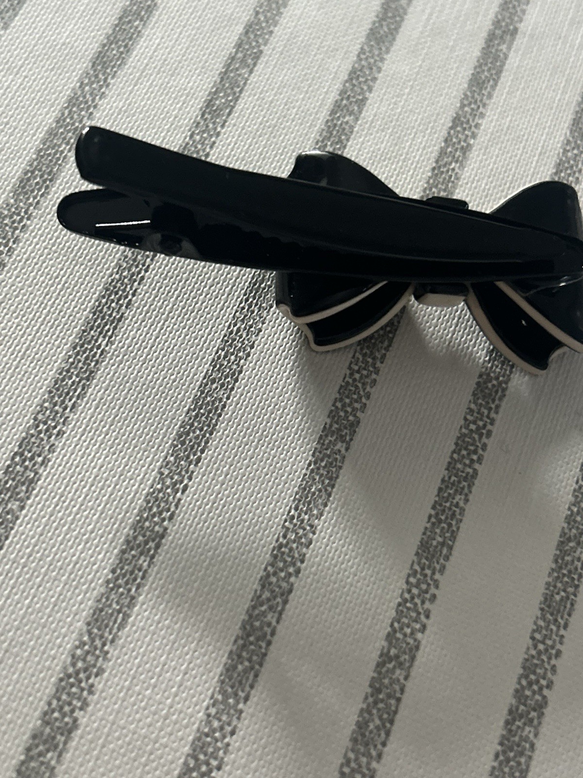 Chanel Hair Clips Black Bows GWP