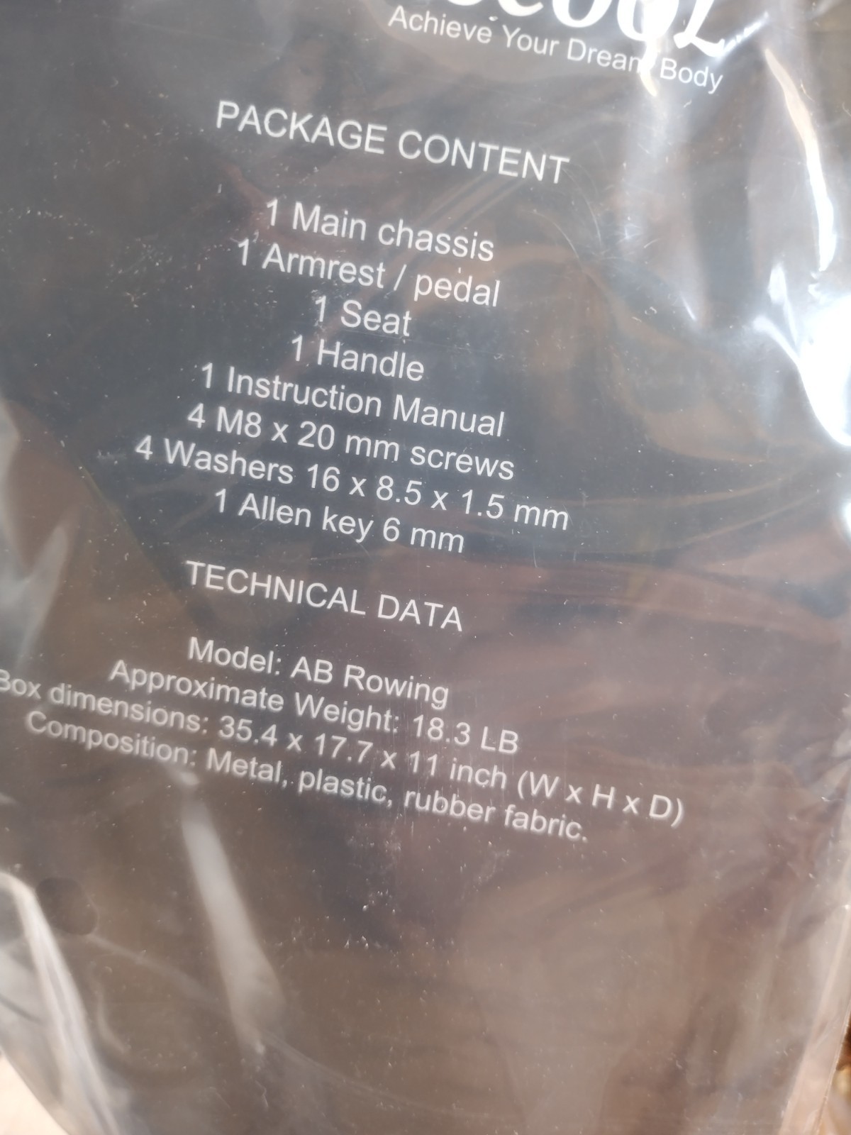 LIONSCOOL 3 IN ONE Exercise Fitness ABS,LIFTING AND ROWING MACHINE W/ LCD SCREEN