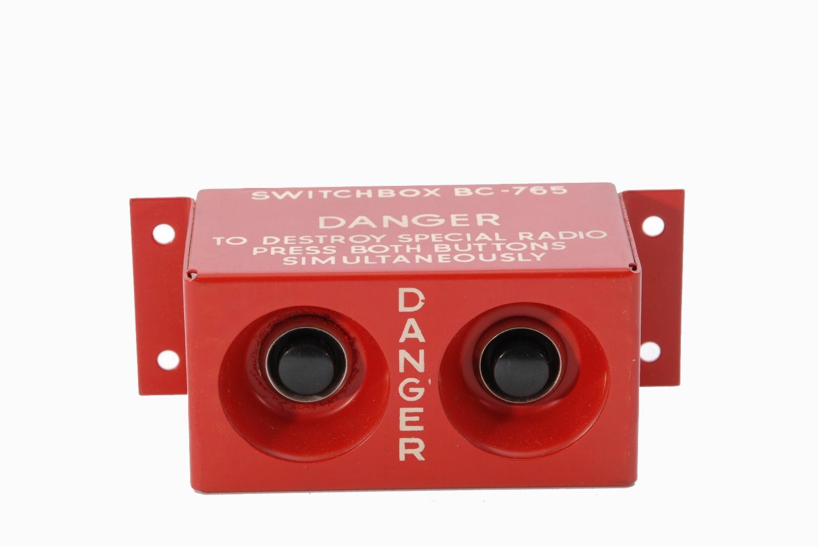 Boeing B-17 Flying Fortress Radio Destruct Switch Box NOS WWII Aviation INS-0118