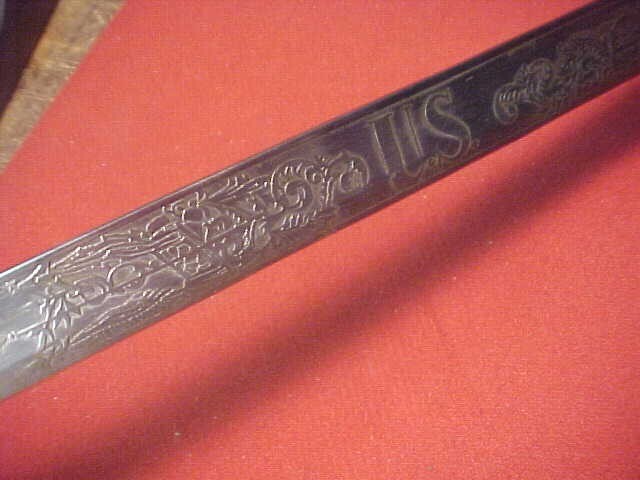 US MODEL 1850 STAFF & FIELD OFFICERS SWORD W/SCABBARD ~ QUALITY REPRODUCTION