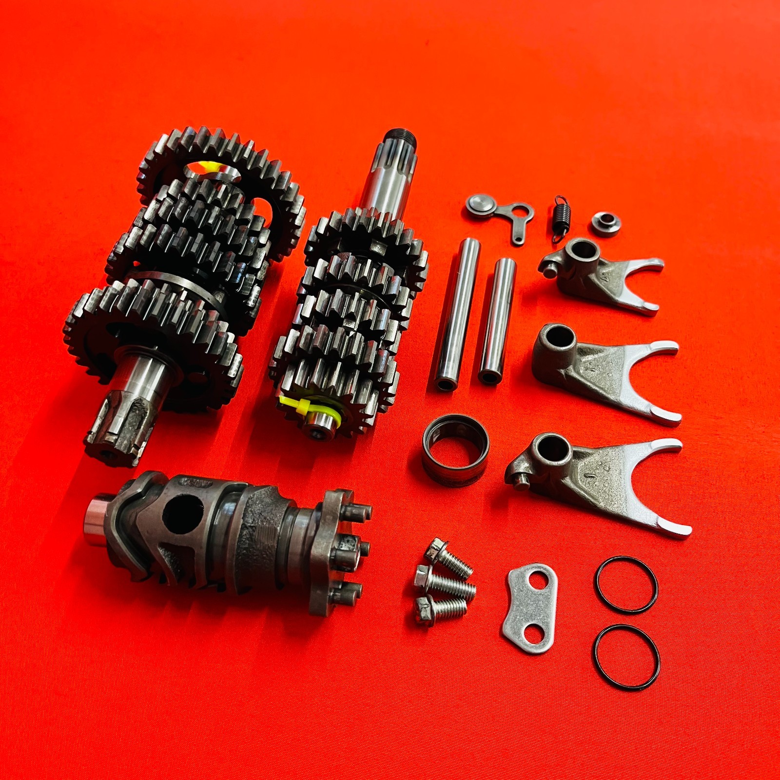 KX85 TRANSMISSION COMPLETE GEAR BOX GENUINE OEM KAWASAKI KX 85 100 (2001-2022)