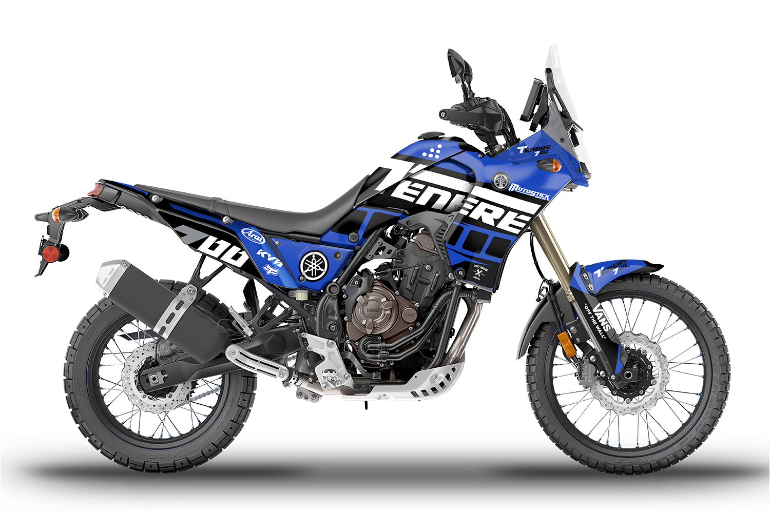 YAMAHA TENERE 700 Graphic Decal kit -2018 2019 2020 2021 2022 2023