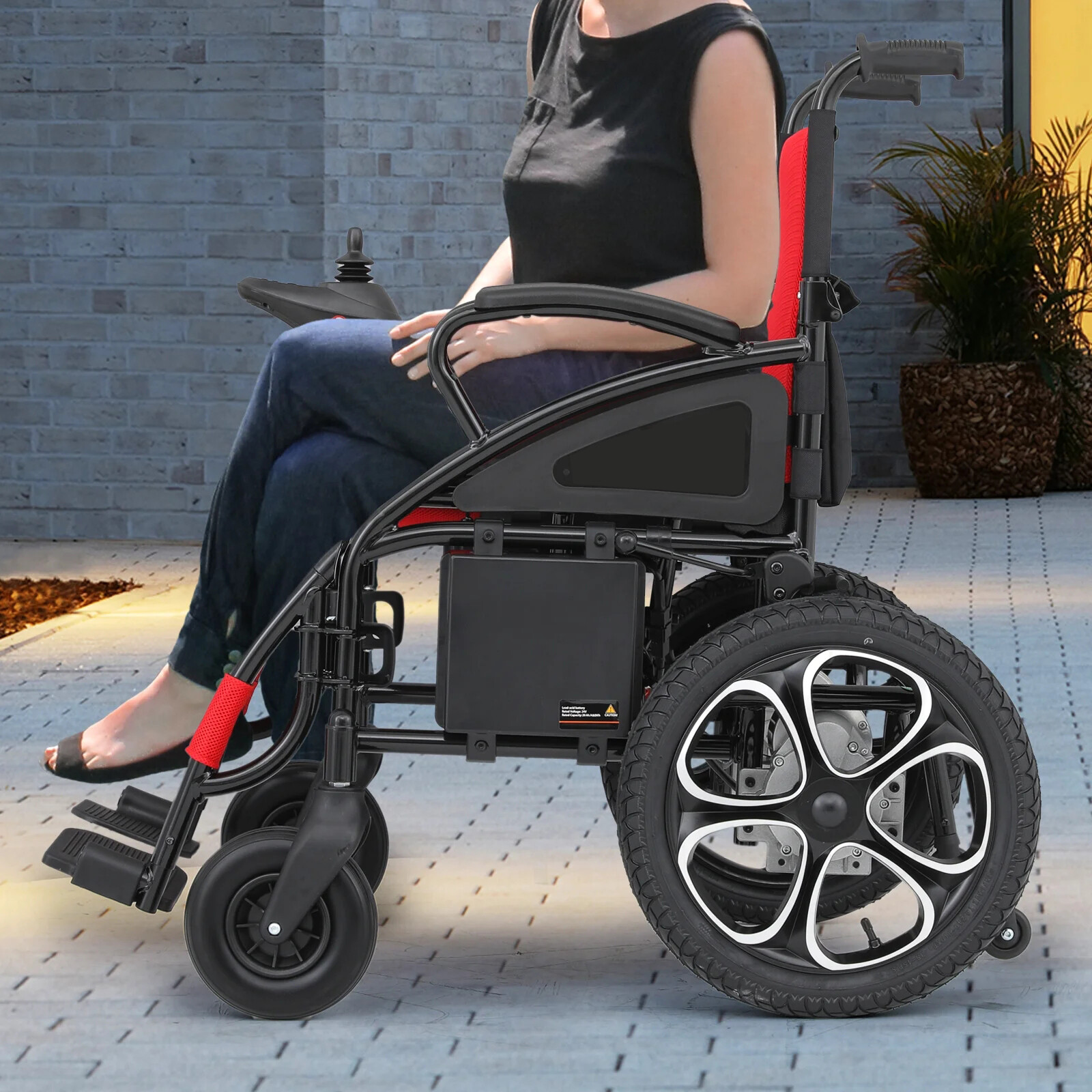 OPEN BOX Folding Electric Wheelchairs FDA Certified Medical Mobility Scooter