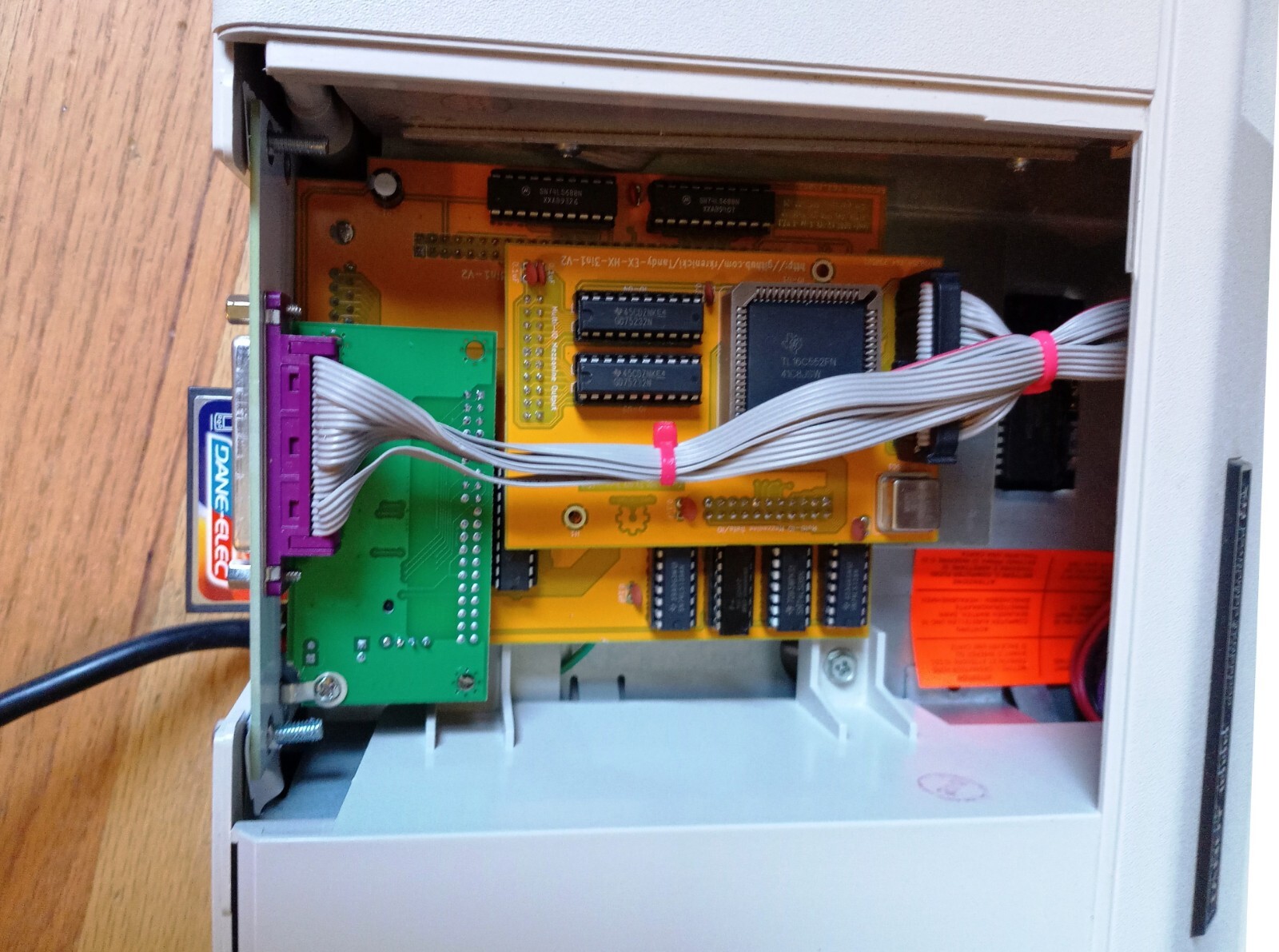 Tandy 1000 EX HX 3-in-1 V2 Adapter NEW! RAM + Serial + Parallel XTIDE Upgrade